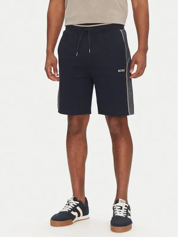 Boss BOSS Sportske kratke hlače Tracksuit Short 50540752 Tamnoplava Regular Fit