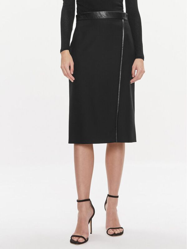 Boss Boss Suknja olovka Vepuro 50506994 Crna Slim Fit