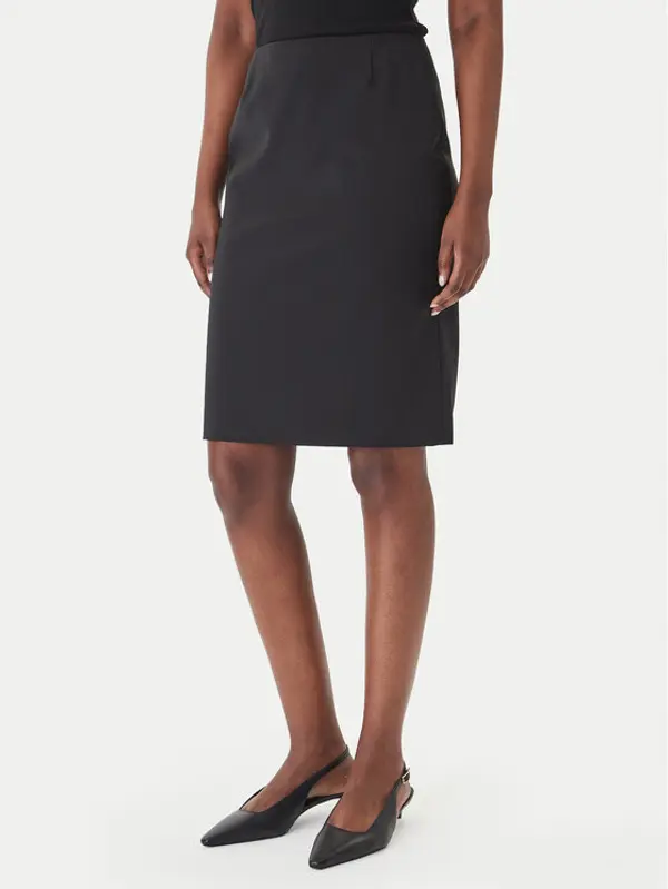 Boss Boss Suknja olovka Vileah 50490036 Crna Slim Fit