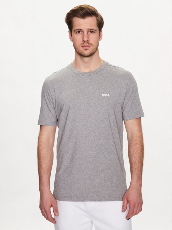 Boss Boss T-shirt 50475828 Siva Regular Fit