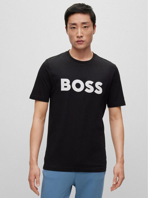 Boss Boss T-shirt 50486200 Crna Regular Fit