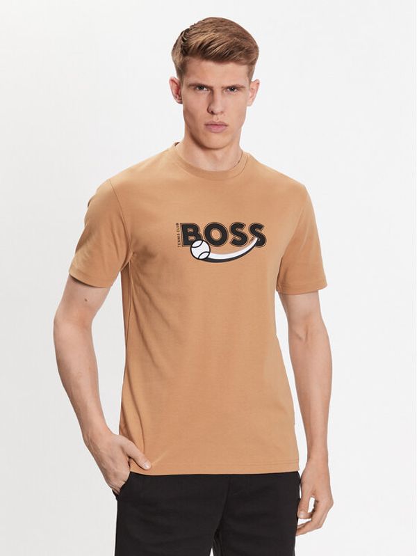 Boss Boss T-shirt 50486205 Bež Regular Fit