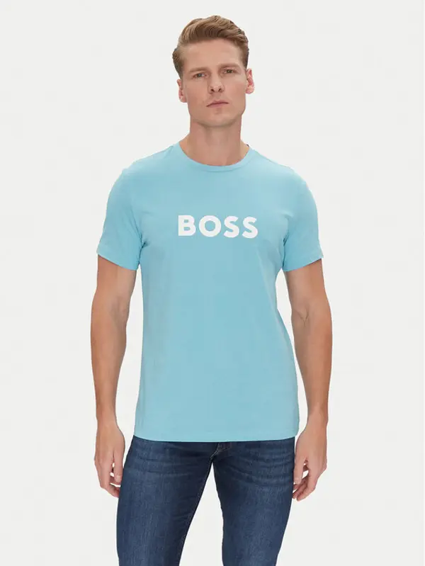 Boss BOSS T-shirt 50491706 Plava Regular Fit