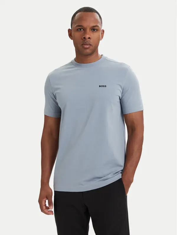 Boss BOSS T-shirt 50506373 Tamno siva Regular Fit