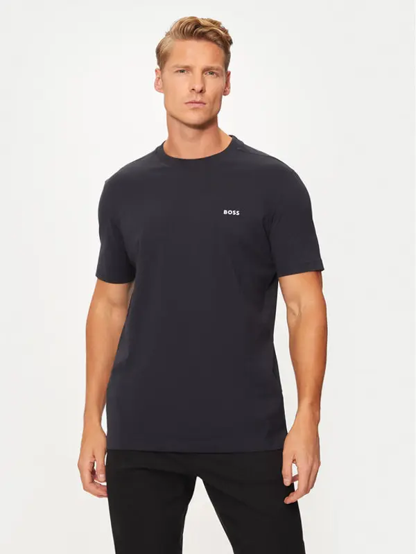 Boss Boss T-shirt 50506373 Tamnoplava Regular Fit