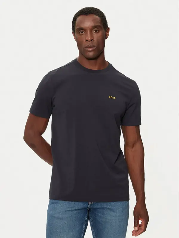 Boss Boss T-shirt 50506373 Tamnoplava Regular Fit