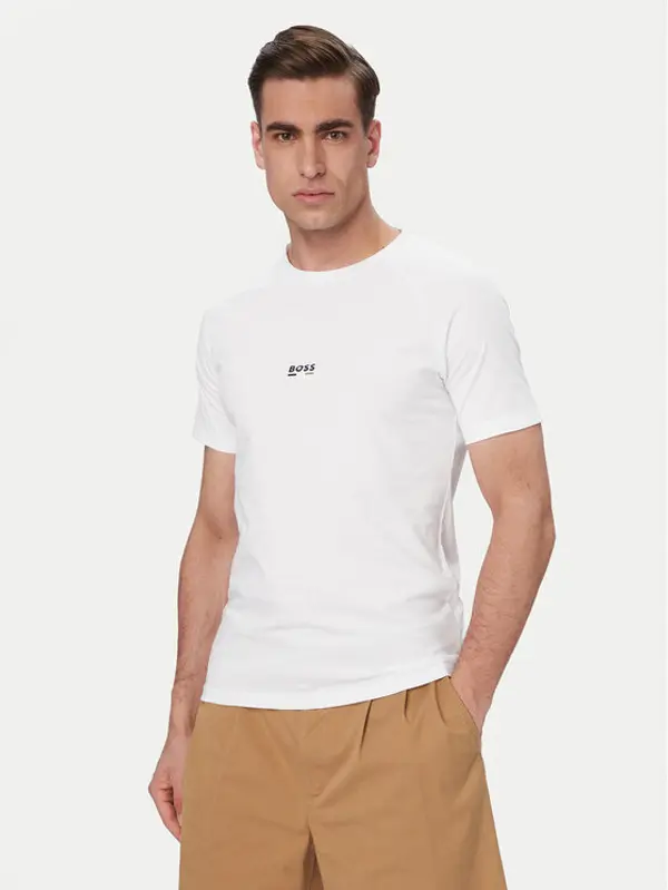 Boss BOSS T-shirt 50517970 Bijela Slim Fit