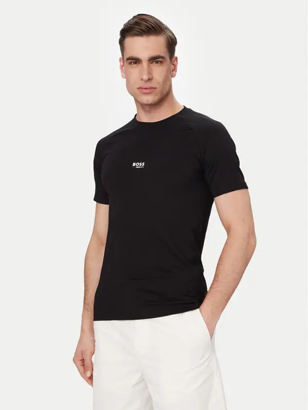 Boss BOSS T-shirt 50517970 Crna Slim Fit