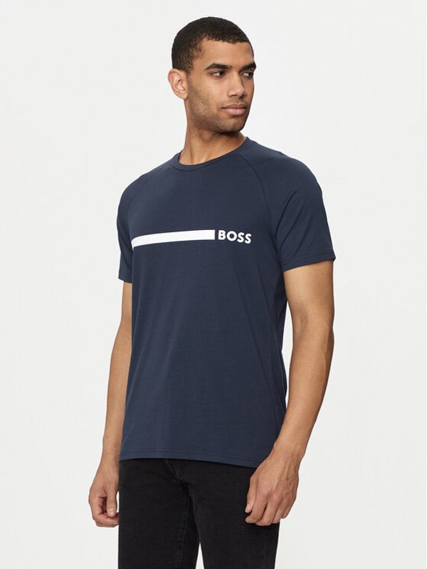 Boss Boss T-shirt 50517970 Tamnoplava Slim Fit