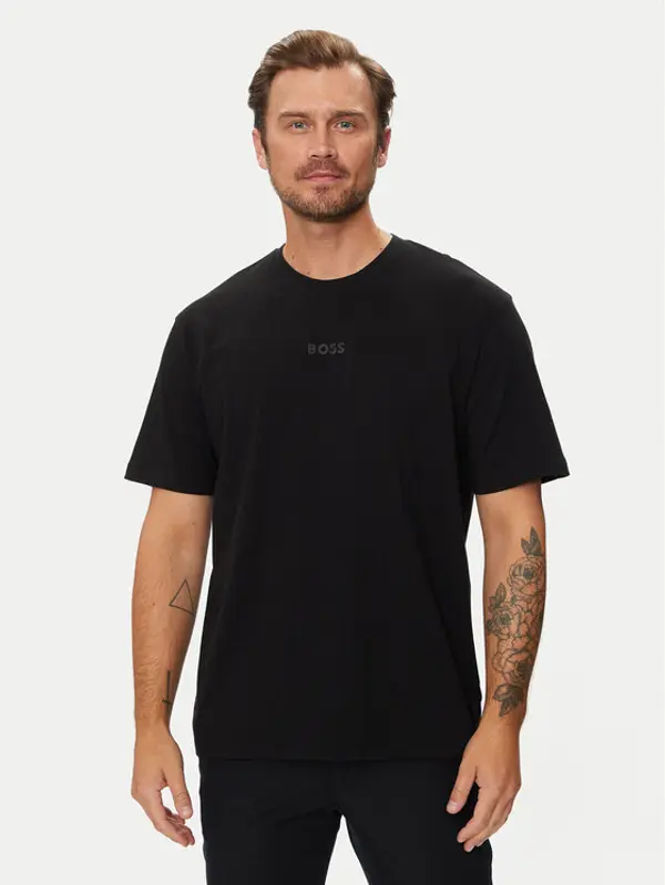 Boss Boss T-shirt 50519368 Crna Oversize
