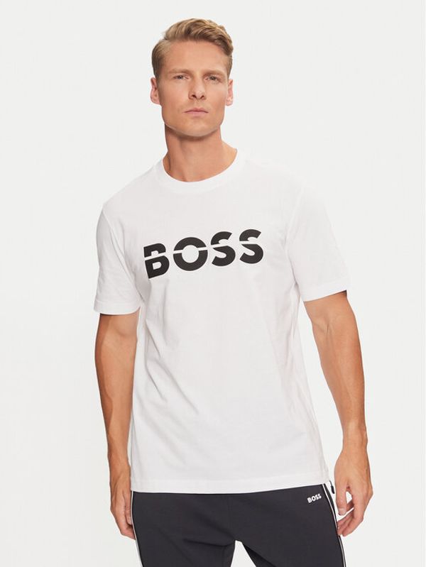Boss Boss T-shirt 50525208 Bijela Regular Fit