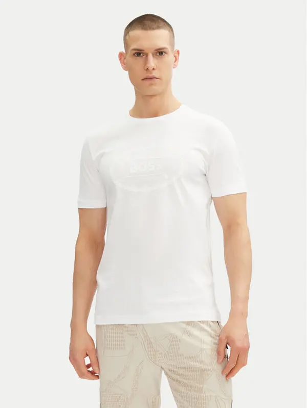 Boss BOSS T-shirt 50537825 Bijela Regular Fit