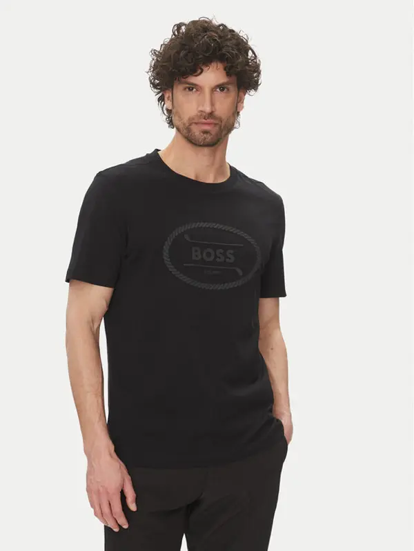 Boss BOSS T-shirt 50537825 Crna Regular Fit
