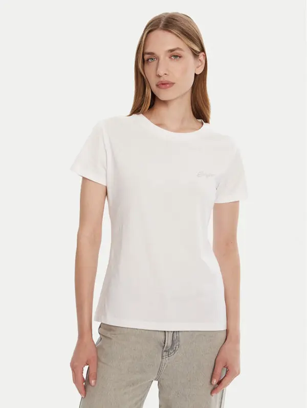 Boss BOSS T-shirt 50549184 Bijela Regular Fit