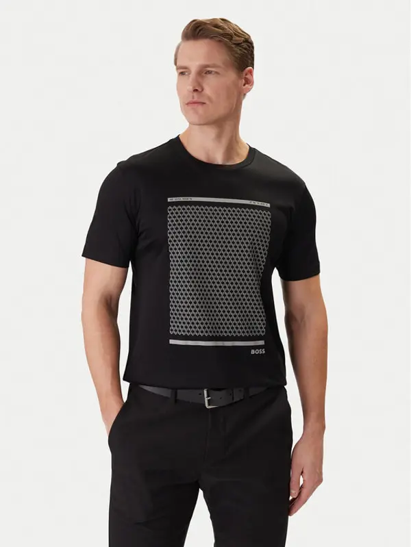 Boss BOSS T-shirt 50554333 Crna Regular Fit
