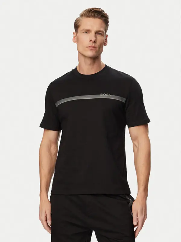 Boss BOSS T-shirt Authentic 50561470 Crna Regular Fit