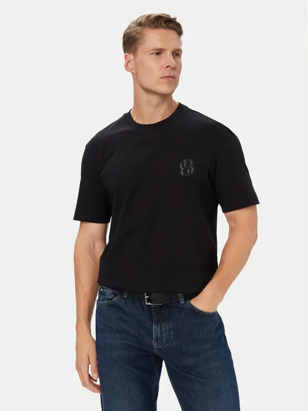 Boss BOSS T-shirt C-Tames 03 50565044 Crna Regular Fit