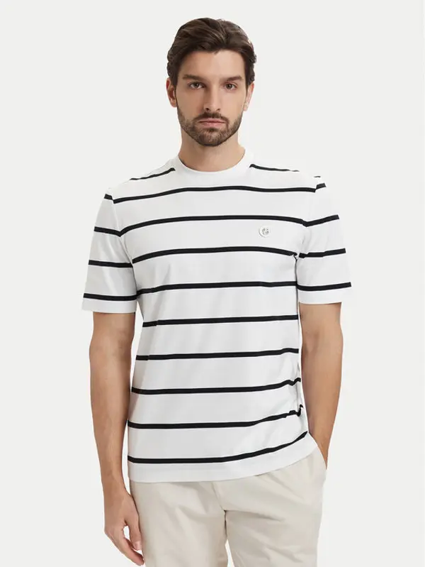 Boss BOSS T-shirt C-Taut 01 50555844 Krem Regular Fit
