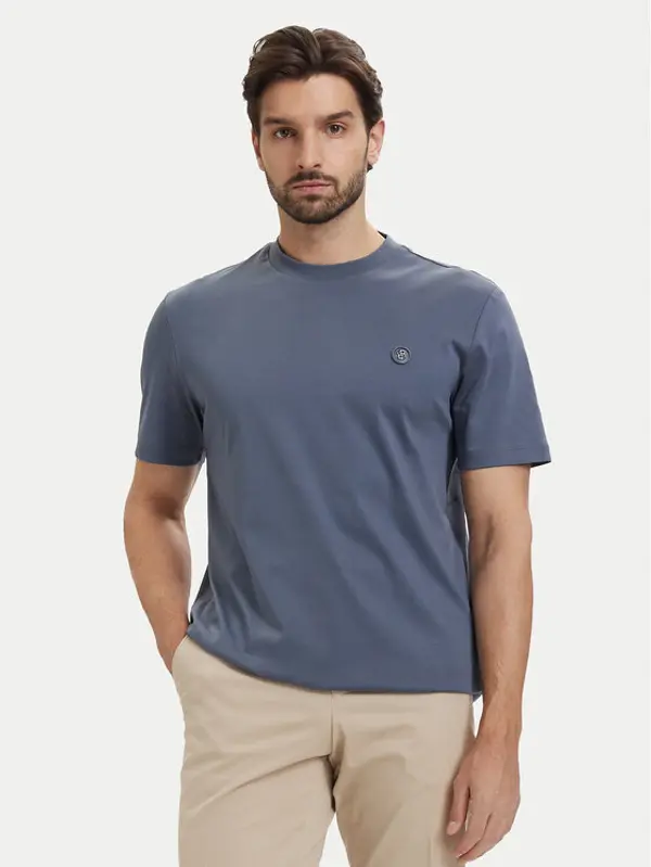 Boss BOSS T-shirt C-Taut 01 50555844 Tamnoplava Regular Fit