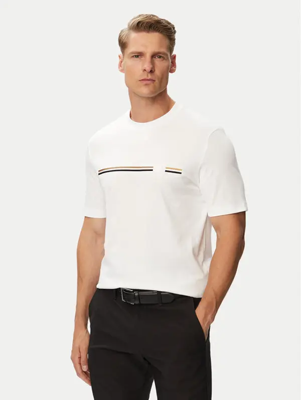 Boss BOSS T-shirt C-Taut 41 50565785 Bijela Regular Fit