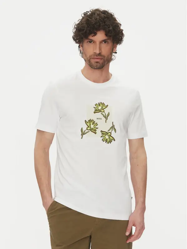 Boss BOSS T-shirt C-Thompson 13 50536763 Bijela Regular Fit