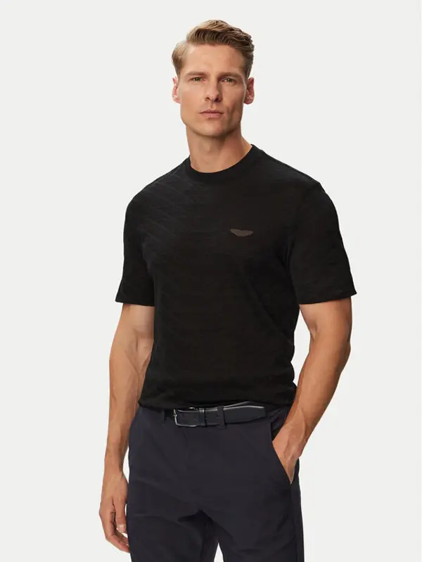 Boss BOSS T-shirt C-Thompson 180_AM 50565175 Crna Regular Fit