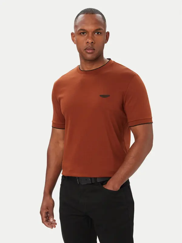 Boss BOSS T-shirt C-Thompson 50575011 Smeđa Regular Fit