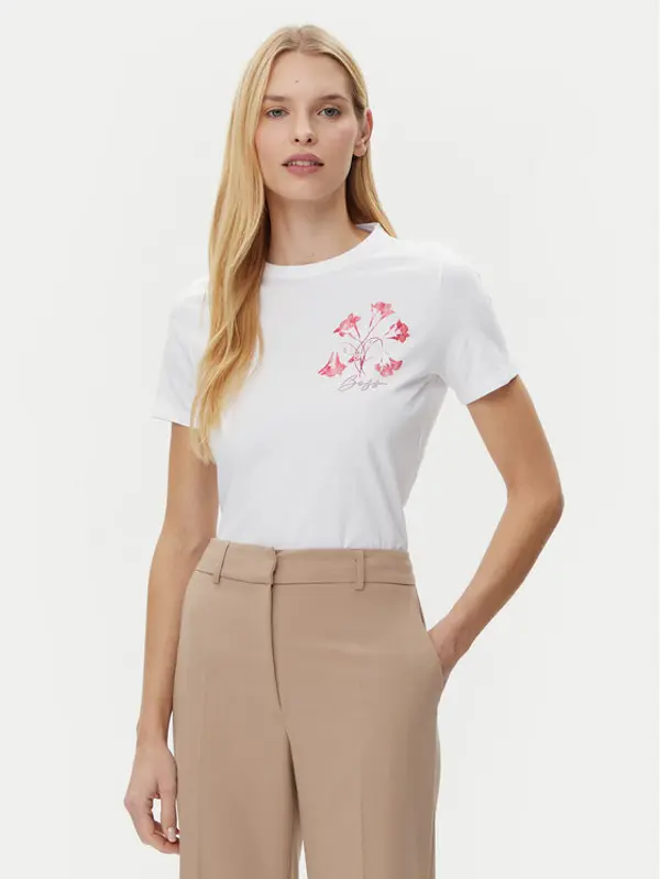 Boss BOSS T-shirt C_Elogo 50535322 Bijela Regular Fit