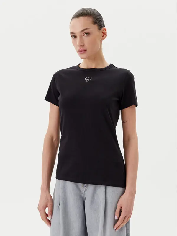 Boss BOSS T-shirt C_Elogo_21 50540260 Crna Slim Fit
