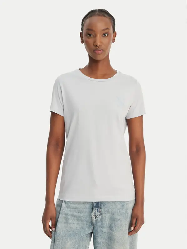 Boss BOSS T-shirt C_Elove_4 50559077 Svijetloplava Slim Fit
