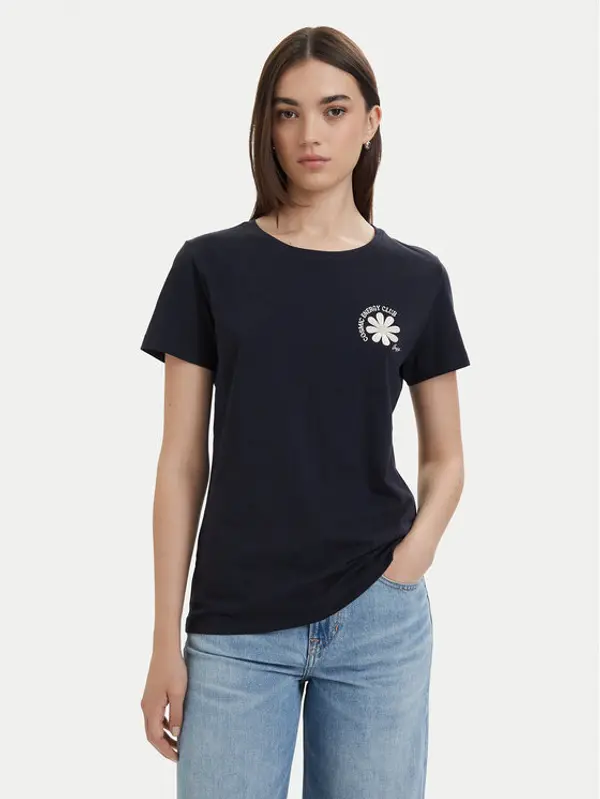 Boss BOSS T-shirt C_Elove_5 50566827 Tamnoplava Slim Fit