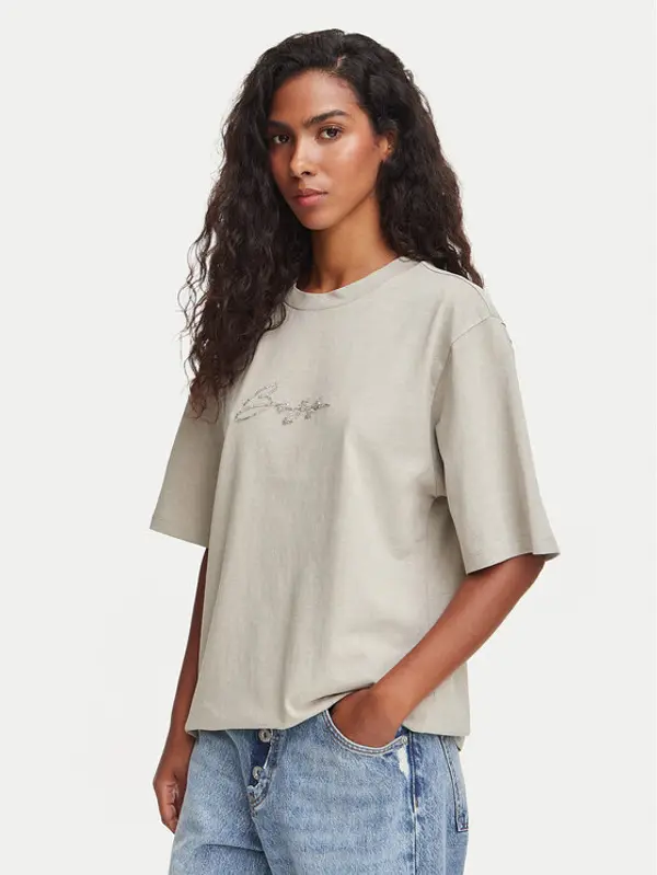 Boss BOSS T-shirt C_Eregular_4 50566819 Zelena Relaxed Fit