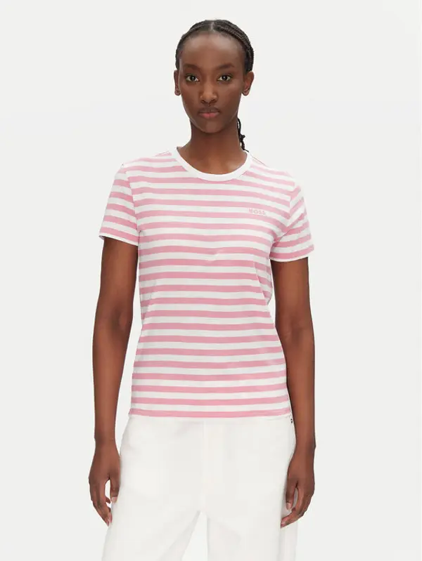 Boss BOSS T-shirt C_Esla 50504192 Ružičasta Regular Fit