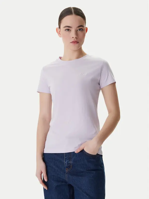 Boss BOSS T-shirt C_Esogo_1 50506973 Ljubičasta Slim Fit