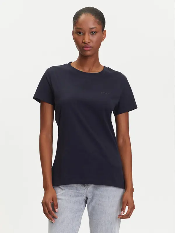 Boss BOSS T-shirt C_Esogo_1 50506973 Tamnoplava Slim Fit