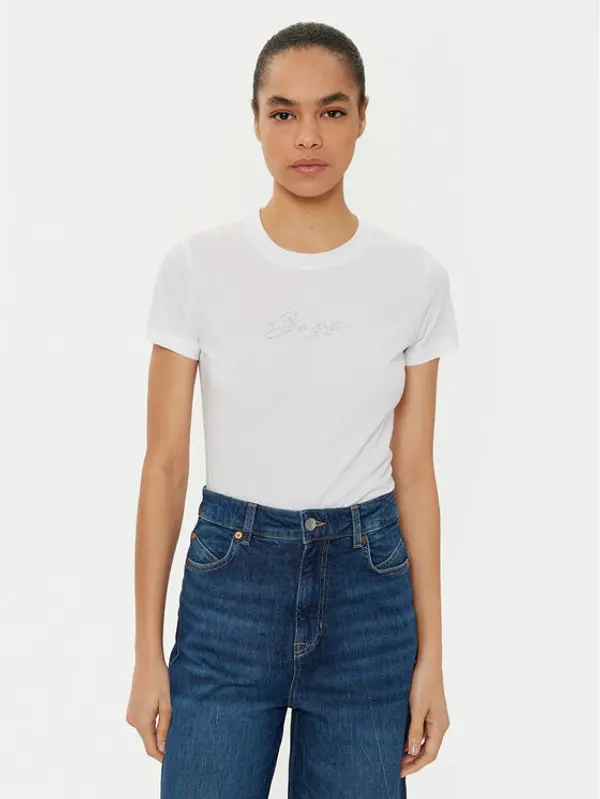Boss BOSS T-shirt C_Esogo_2 50538826 Bijela Regular Fit