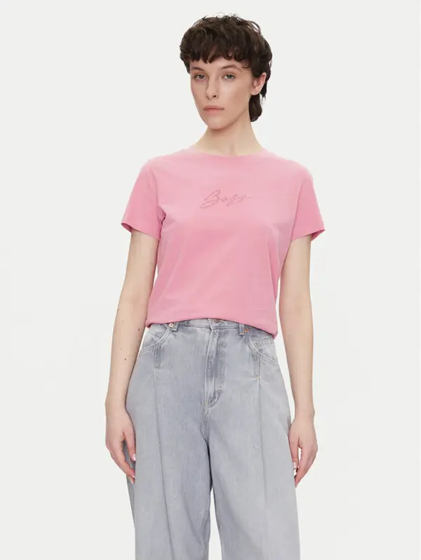 Boss BOSS T-shirt C_Esogo_2 50538826 Ružičasta Regular Fit