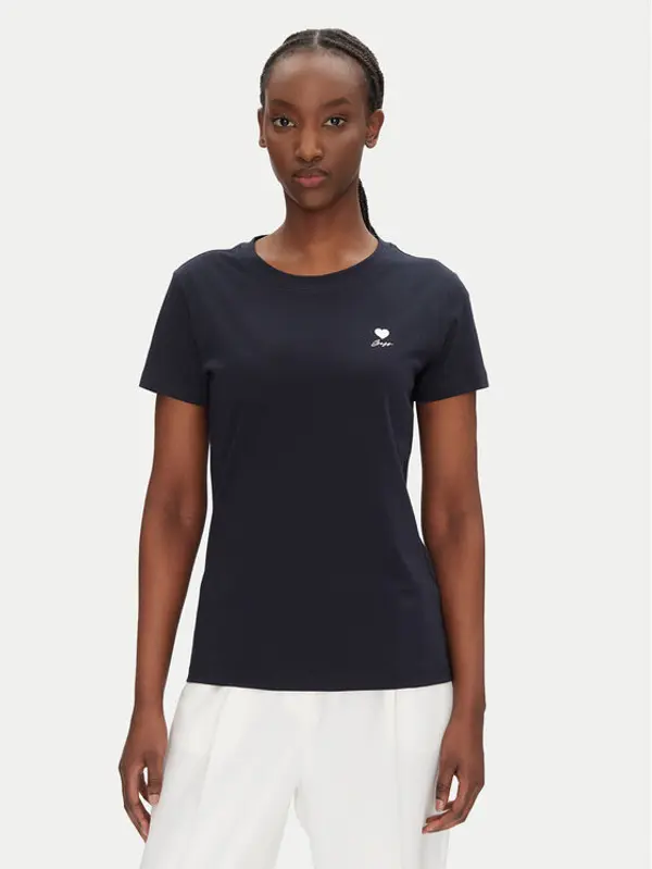 Boss BOSS T-shirt C_Esogo_3 50545288 Tamnoplava Regular Fit