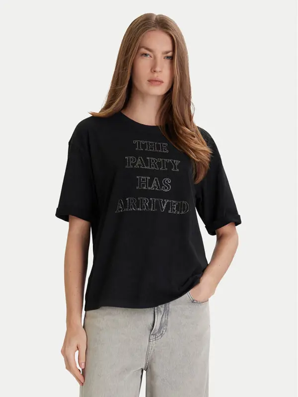 Boss BOSS T-shirt C_Evi_11 50549195 Crna Relaxed Fit