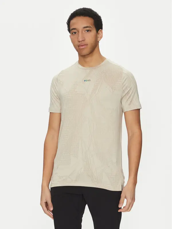 Boss BOSS T-shirt Desert Active 50537755 Bež Regular Fit