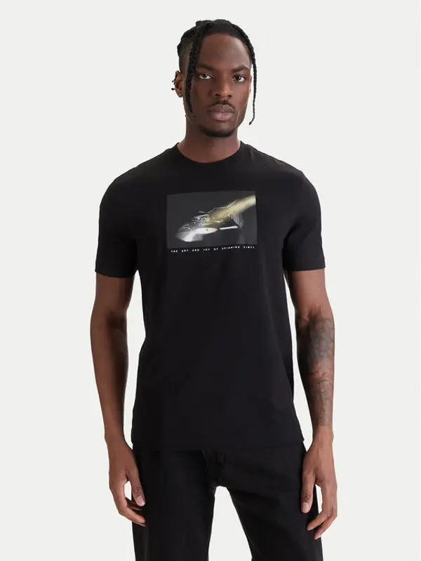 Boss BOSS T-shirt Dj 50561846 Crna Regular Fit