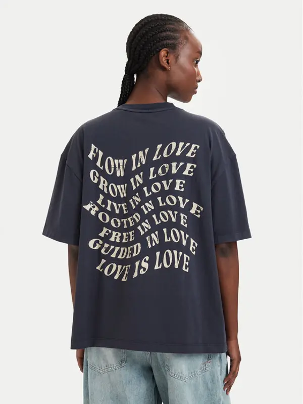 Boss BOSS T-shirt Eboys 50566831 Tamnoplava Relaxed Fit