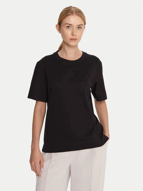 Boss BOSS T-shirt Elpha 50551443 Crna Regular Fit
