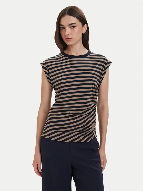 Boss BOSS T-shirt Epka_striped1 50574979 Šarena Regular Fit