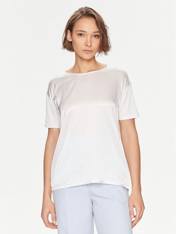 Boss Boss T-shirt Esandy 50457656 Écru Relaxed Fit