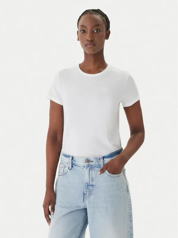 Boss BOSS T-shirt Eventsa10 50557843 Bijela Slim Fit