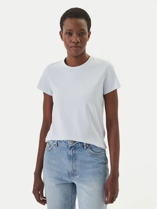 Boss BOSS T-shirt Eventsa10 50557843 Svijetloplava Slim Fit