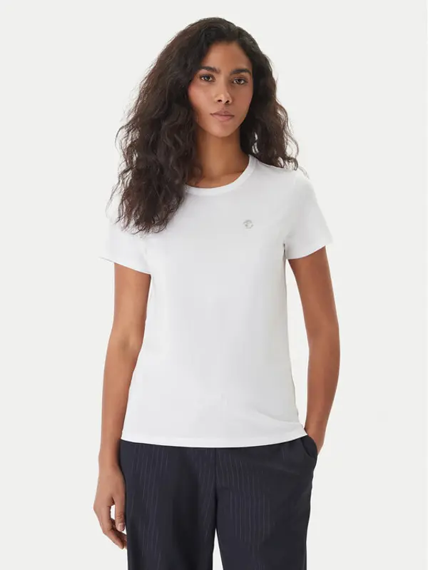 Boss BOSS T-shirt Eventsa11 50562055 Écru Slim Fit