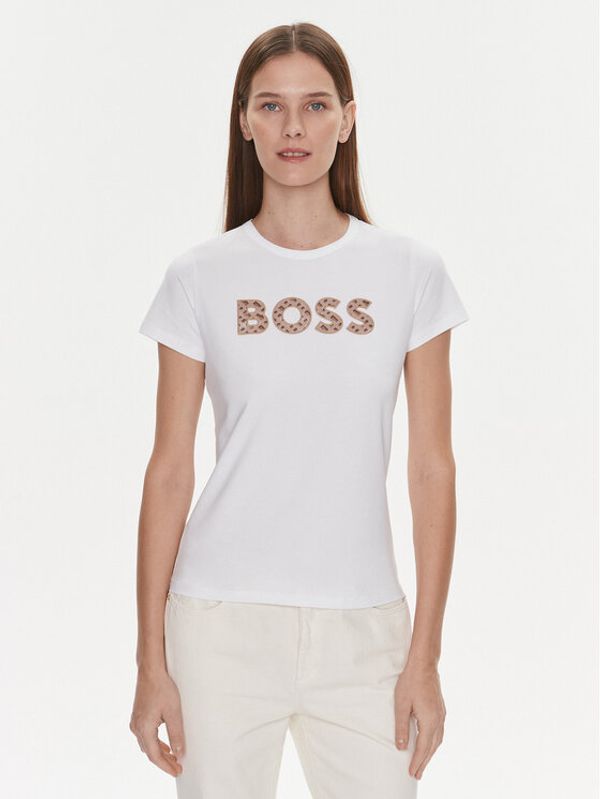 Boss Boss T-shirt Eventsa4 50508498 Bež Regular Fit