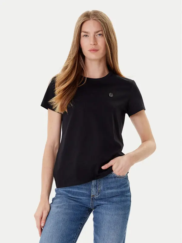 Boss BOSS T-shirt Eventsa8 50545671 Crna Slim Fit
